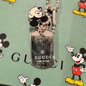 Sterling Silver 
Dog Tags
Disney Mickey Mouse